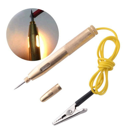 2 PCS 6-24V Copper Electric Pen General Test Light Automotive Circuit Test Pencil - Electronic Test by buy2fix | Online Shopping UK | buy2fix
