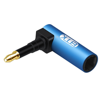 3 PCS EMK Optical Fiber Adapter Audio Adapter Square Port To Round Port Conversion Head by buy2fix