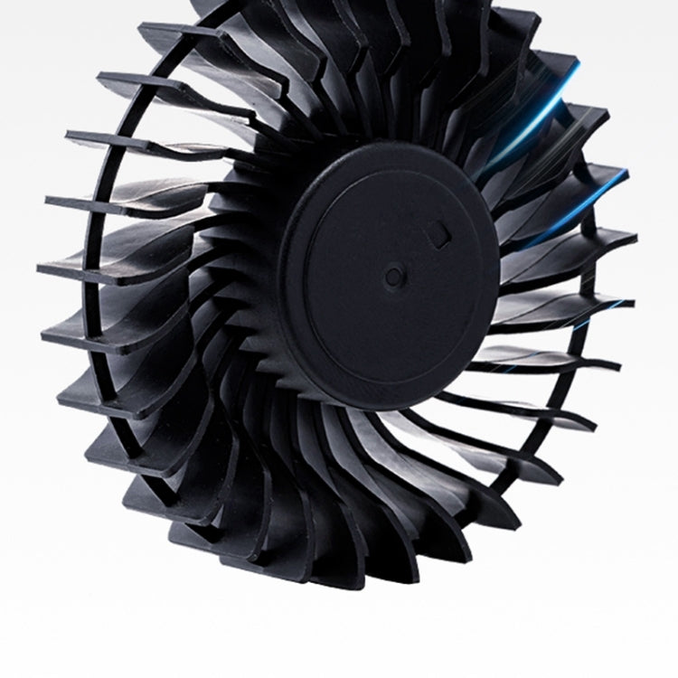 Portable Mini Usb Charging Camera Fan Hanging Neck Small Fan(Black) by buy2fix