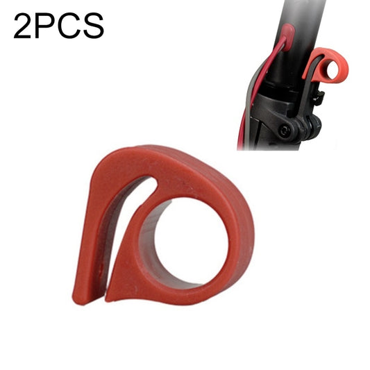 2pcs Scooter Accessories Folding Wrench Protector for Xiaomi M365(Red) - Accessories & Parts by buy2fix | Online Shopping UK | buy2fix