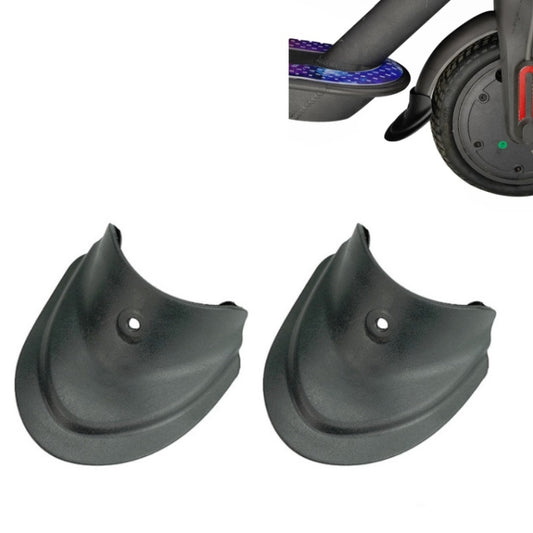 3 Pairs Scooter Fender Fishtail Rubber Front And Rear Fender Modified Accessories for Xiaomi M365 / Pro(Mudguard Black) - Accessories & Parts by buy2fix | Online Shopping UK | buy2fix