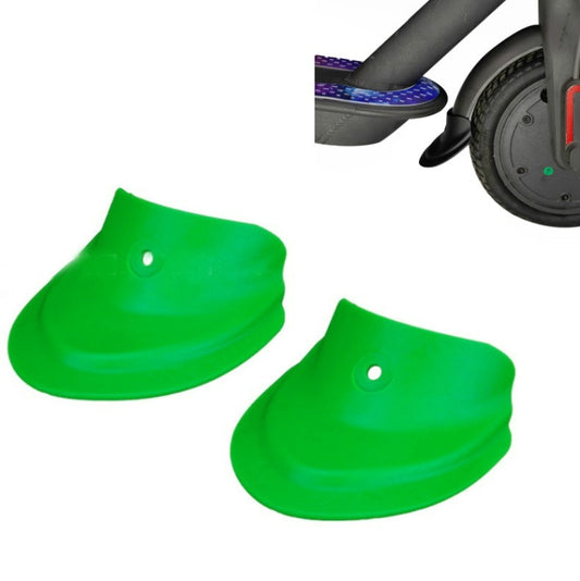 3 Pairs Scooter Fender Fishtail Rubber Front And Rear Fender Modified Accessories for Xiaomi M365 / Pro(Mudguard Green) - Accessories & Parts by buy2fix | Online Shopping UK | buy2fix