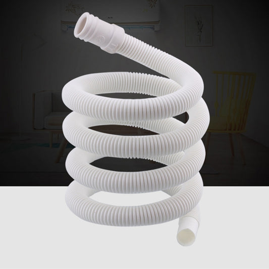 18mm Diameter Plastic Drain Pipe Water Outlet Extension Hose with Clamp for Semi-automatic Washing Machine / Air Conditioner, Size:2m  Length - Air Conditioner Parts by buy2fix | Online Shopping UK | buy2fix
