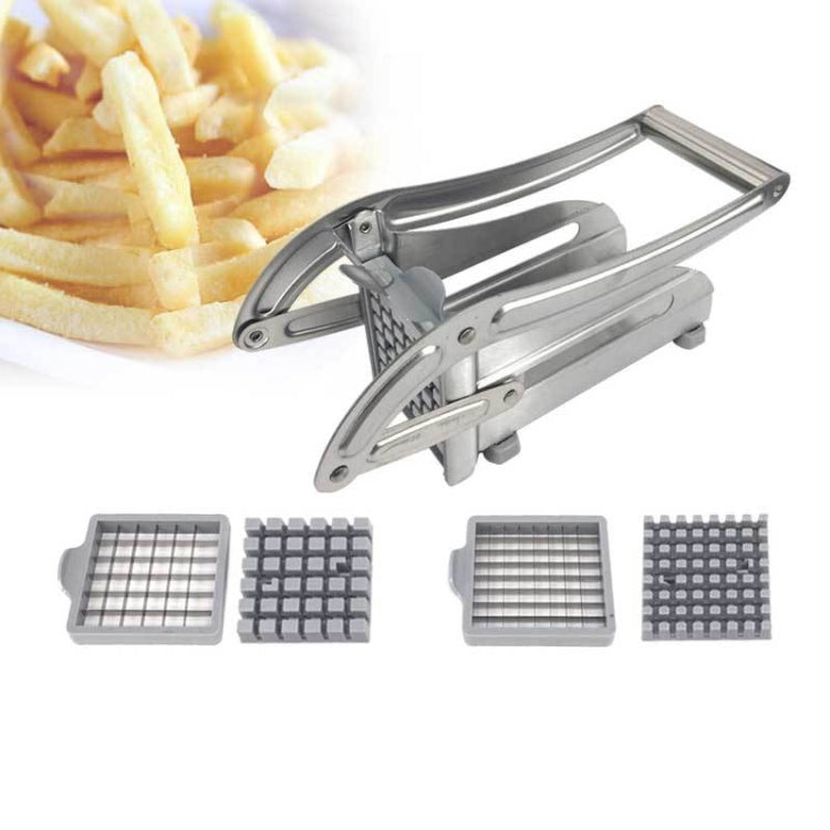 Stainless Steel Manual French Fries Slicer Potato Chipper Chip Cutter Chopper Maker - Cutter & Peeler by buy2fix | Online Shopping UK | buy2fix