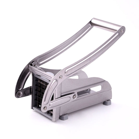 Stainless Steel Manual French Fries Slicer Potato Chipper Chip Cutter Chopper Maker - Cutter & Peeler by buy2fix | Online Shopping UK | buy2fix