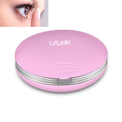 Jie Kang Contact Lens Cleaner and Contact Lens Automatic Cleaning Machine Box(Girlish Pink) - Ultrasonic Cleaner by buy2fix | Online Shopping UK | buy2fix