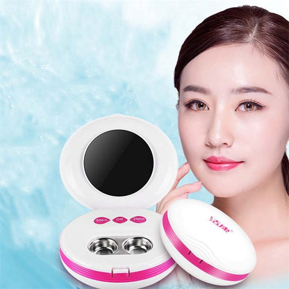 Jie Kang Contact Lens Cleaner and Contact Lens Automatic Cleaning Machine Box(Girlish Pink) - Ultrasonic Cleaner by buy2fix | Online Shopping UK | buy2fix