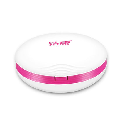 Jie Kang Contact Lens Cleaner and Contact Lens Automatic Cleaning Machine Box(Rose Red White) - Ultrasonic Cleaner by buy2fix | Online Shopping UK | buy2fix