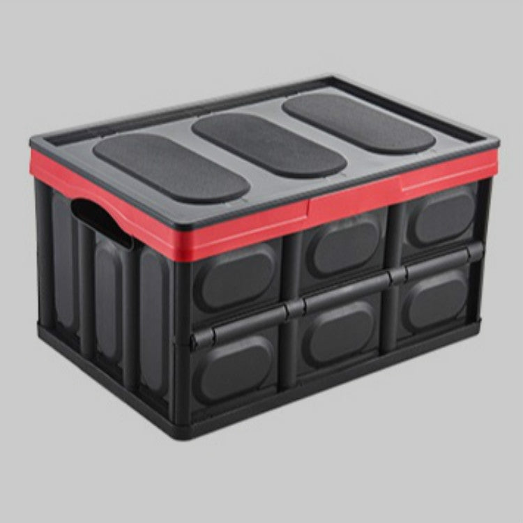 Car Trunk Storage Box Foldable Car Plastic Storage Box, Size:S(Black) by buy2fix