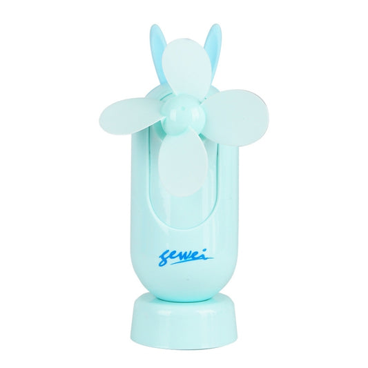 Portable USB Charging Silent Handheld Fan(Blue) by buy2fix