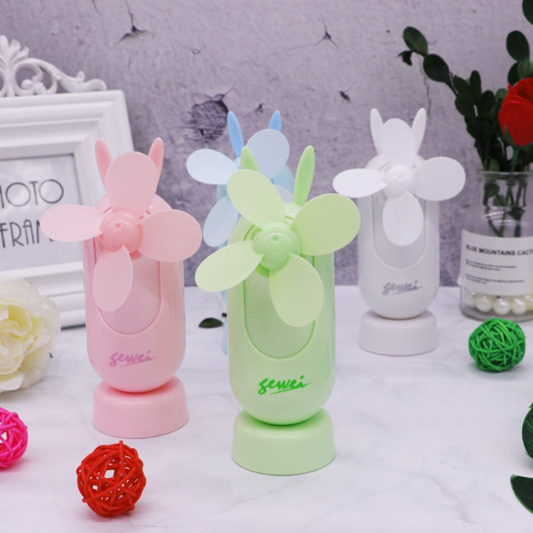 Portable USB Charging Silent Handheld Fan(Blue) by buy2fix