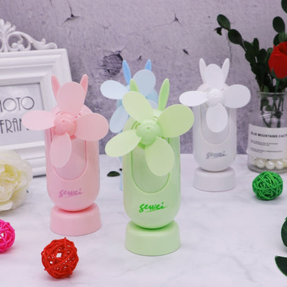 Portable USB Charging Silent Handheld Fan(Blue) by buy2fix