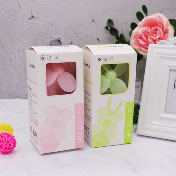 Portable USB Charging Silent Handheld Fan(Blue) by buy2fix