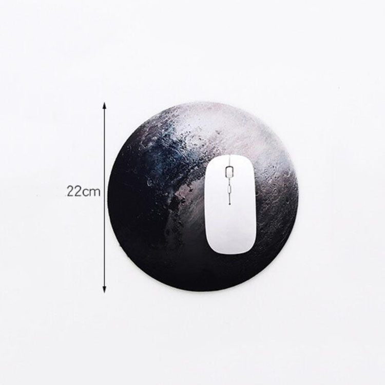 2 PCS 22cm Cute Fruit Series Round Mouse Pad Desk Pad Office Supplies(Pluto) by buy2fix