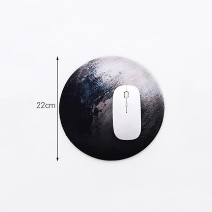 2 PCS 22cm Cute Fruit Series Round Mouse Pad Desk Pad Office Supplies(Pluto) by buy2fix