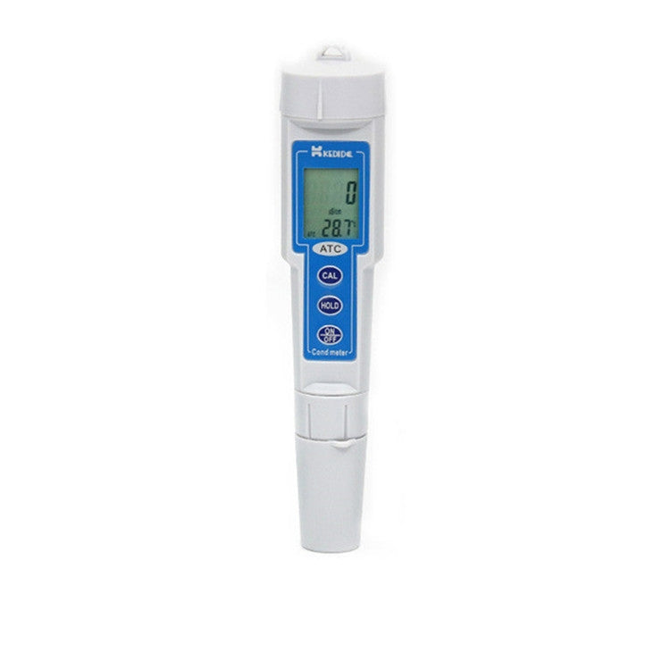 Kedida CT3030 Conductivity + Temp Meter Portable LCD Digital Water Testing Measurement Pen - PH & Moisture Meter by buy2fix | Online Shopping UK | buy2fix