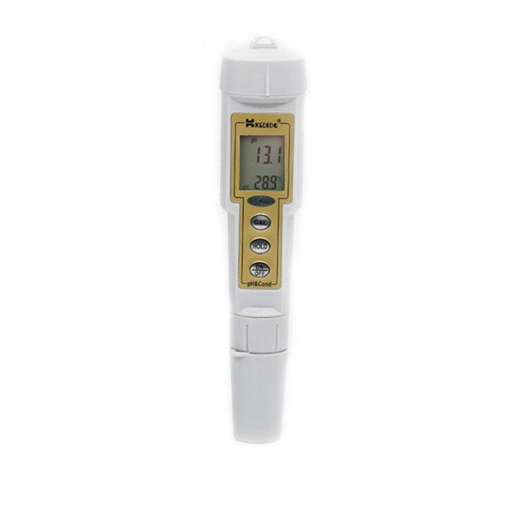 Kedida CT6322 PH Conductivity Temp Meter Portable LCD Digital Water Testing Measurement Pen - PH & Moisture Meter by buy2fix | Online Shopping UK | buy2fix