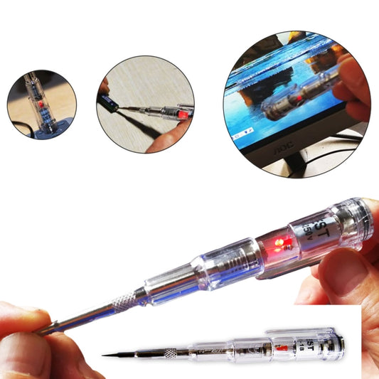 70-250V IP56 Waterproof Voltage Tester Induced Electric Pen Detector Screwdriver Probe Test Pen - Voltage Detector by buy2fix | Online Shopping UK | buy2fix