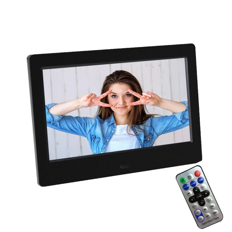 DPF-706 7 inch Digital Photo Frame LED Wall Mounted Advertising Machine, Plug:UK Plug(Black) - 1.5-7.0 inch by buy2fix | Online Shopping UK | buy2fix