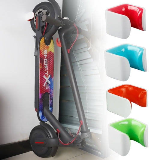 Electric Scooter Creative Parking Wall-mounted Bracket for Xiaomi ES1 / ES2 / ES4(Green) - Accessories & Parts by buy2fix | Online Shopping UK | buy2fix