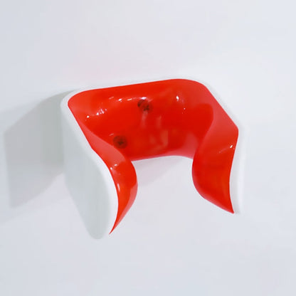 Electric Scooter Creative Parking Wall-mounted Bracket for Xiaomi ES1 / ES2 / ES4(Rose Red) - Accessories & Parts by buy2fix | Online Shopping UK | buy2fix