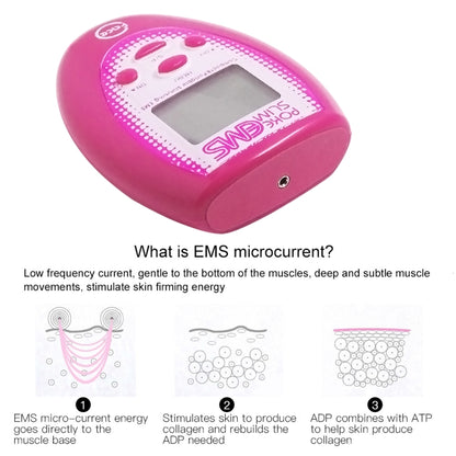 Facial Body Care Electronic Beauty Machine Massager Face Instrument(Red) - Beauty Instrument by buy2fix | Online Shopping UK | buy2fix