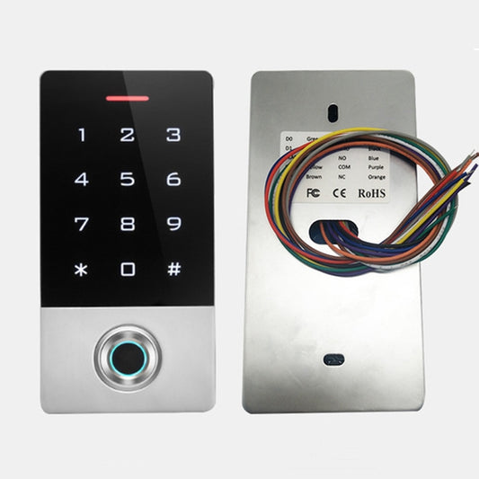 Metal Waterproof Fingerprint Swipe Password Access Control Multifunction All-in-one Machine - Access Controller by buy2fix | Online Shopping UK | buy2fix