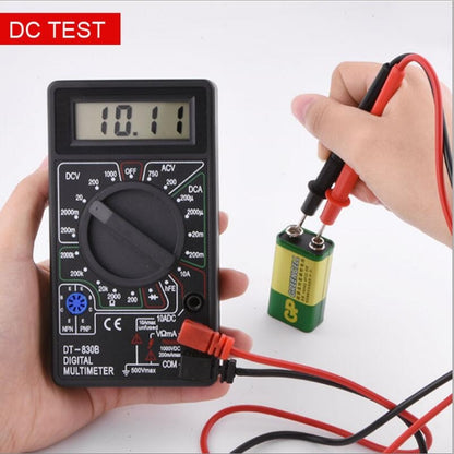 DT830B Mini Digital Multimeter Electrical Instrument - Digital Multimeter by buy2fix | Online Shopping UK | buy2fix