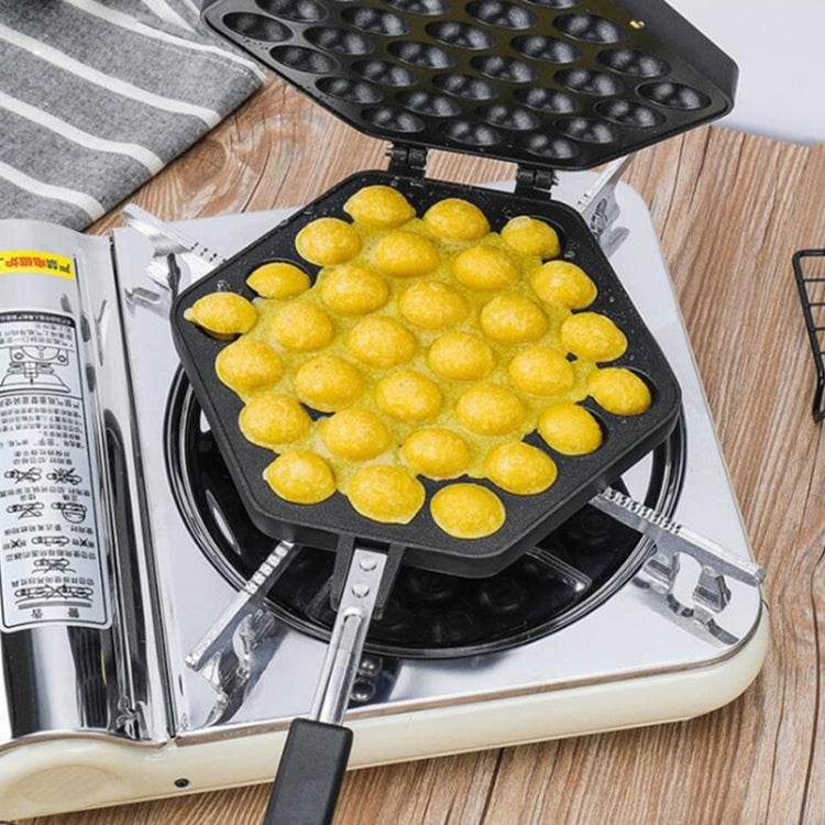 Household Non-stick Bakeware Mold QQ Egg Baking Tray(Black) - Bulit-in Ovens & Accessories by buy2fix | Online Shopping UK | buy2fix