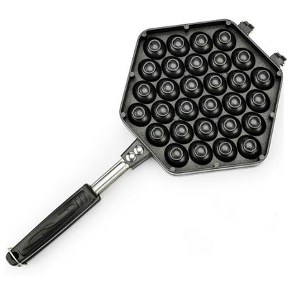 Household Non-stick Bakeware Mold QQ Egg Baking Tray(Black) - Bulit-in Ovens & Accessories by buy2fix | Online Shopping UK | buy2fix
