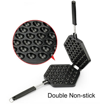 Household Non-stick Bakeware Mold QQ Egg Baking Tray(Black) - Bulit-in Ovens & Accessories by buy2fix | Online Shopping UK | buy2fix