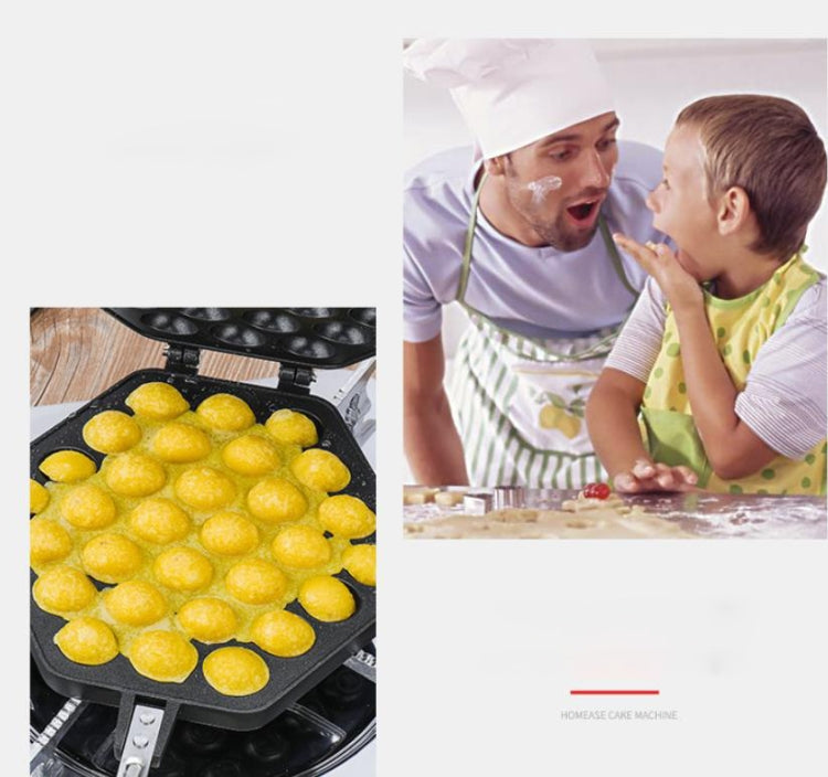 Household Non-stick Bakeware Mold QQ Egg Baking Tray(Black) - Bulit-in Ovens & Accessories by buy2fix | Online Shopping UK | buy2fix