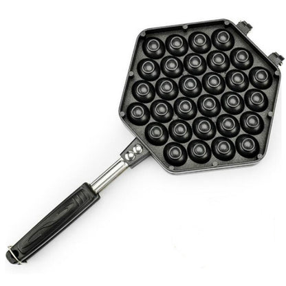 Household Non-stick Bakeware Mold QQ Egg Baking Tray(Black) - Bulit-in Ovens & Accessories by buy2fix | Online Shopping UK | buy2fix