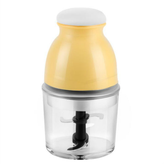 Portable Mixing Cup Electric Soy Milk Juicer Multi-function Cooking Machine Home Meat Grinder(Beige) by buy2fix