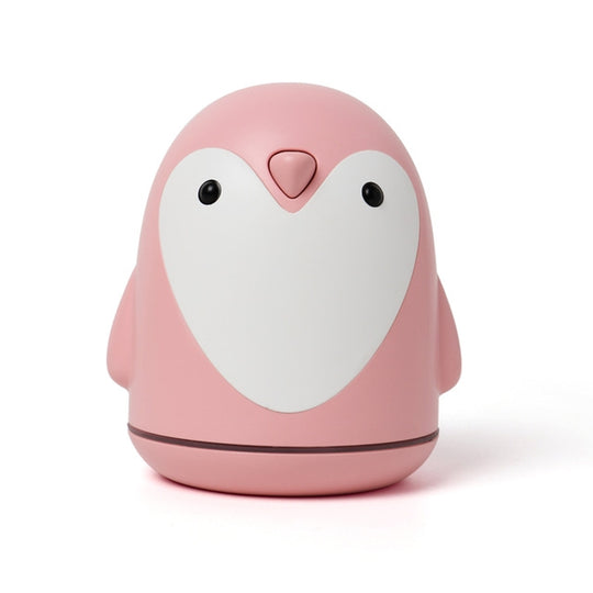 Humidificateur d'arôme mignon pingouin, diffuseur d'air USB, purificateur d'air pour la maison, le bureau et la voiture, 220ml (rose)