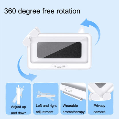 Bathroom Waterproof Mobile Phone Holder Bathing Watch TV Removable Touch Screen Phone Case(White) - Shower & Wall Mounts by buy2fix | Online Shopping UK | buy2fix
