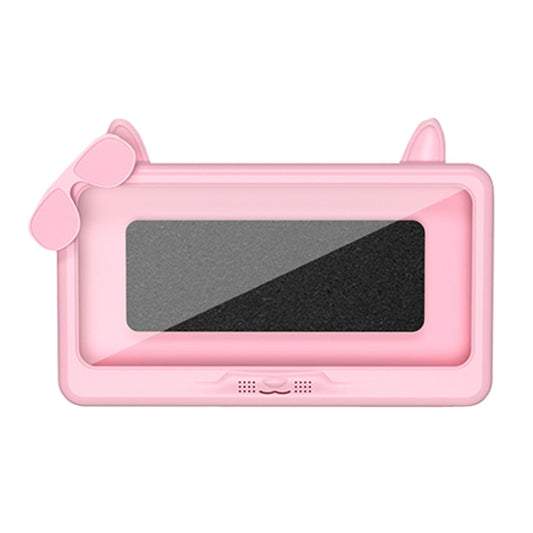 Bathroom Waterproof Mobile Phone Holder Bathing Watch TV Removable Touch Screen Phone Case(Pink) - Shower & Wall Mounts by buy2fix | Online Shopping UK | buy2fix