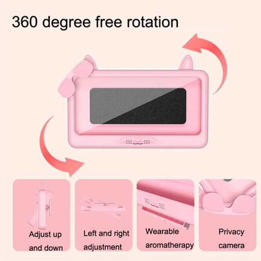 Bathroom Waterproof Mobile Phone Holder Bathing Watch TV Removable Touch Screen Phone Case(Pink) - Shower & Wall Mounts by buy2fix | Online Shopping UK | buy2fix
