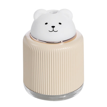 Light Pet Humidifier USB Night Light Home Bedside Lamp Sleep Mute Energy-saving Lamp(Yellow Bear) - Air Purifiers & Accessories by buy2fix | Online Shopping UK | buy2fix