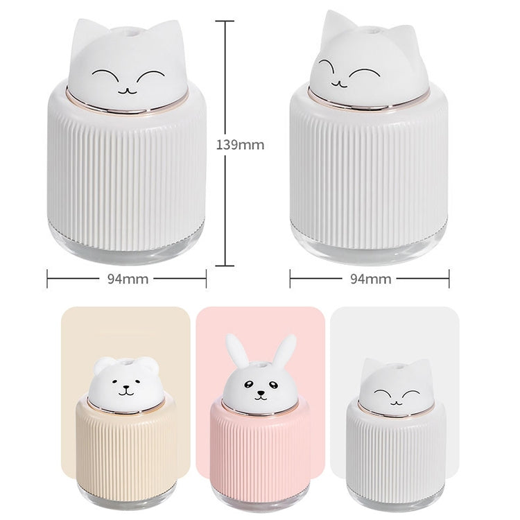 Light Pet Humidifier USB Night Light Home Bedside Lamp Sleep Mute Energy-saving Lamp(Yellow Bear) - Air Purifiers & Accessories by buy2fix | Online Shopping UK | buy2fix