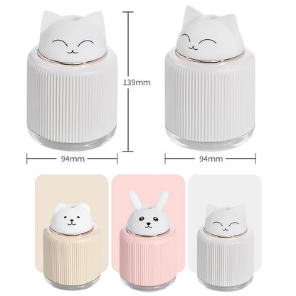 Light Pet Humidifier USB Night Light Home Bedside Lamp Sleep Mute Energy-saving Lamp(Yellow Bear) - Air Purifiers & Accessories by buy2fix | Online Shopping UK | buy2fix
