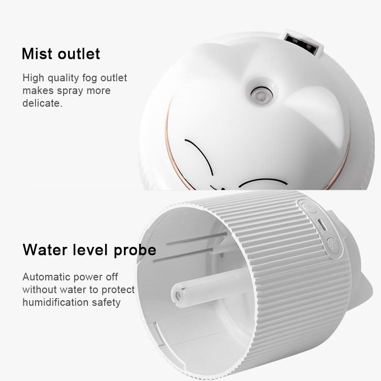 Light Pet Humidifier USB Night Light Home Bedside Lamp Sleep Mute Energy-saving Lamp(Yellow Bear) - Air Purifiers & Accessories by buy2fix | Online Shopping UK | buy2fix