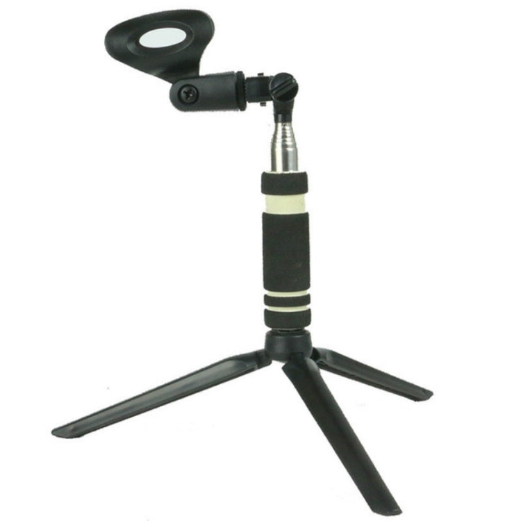 2 PCS Desktop Lifting Stretch Tripod Multi-functional Universal Conference Display Desktop Microphone Stand Chuck(Black) - Stand by buy2fix | Online Shopping UK | buy2fix