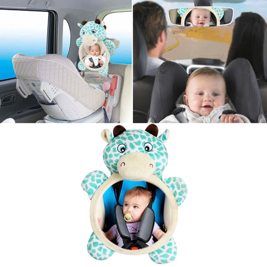Cartoon Adjustable Safety Seat Car Back Interior Mirror Headrest Rear Facing Mirrors Monitor(Deer) - Safety Equipment by buy2fix | Online Shopping UK | buy2fix