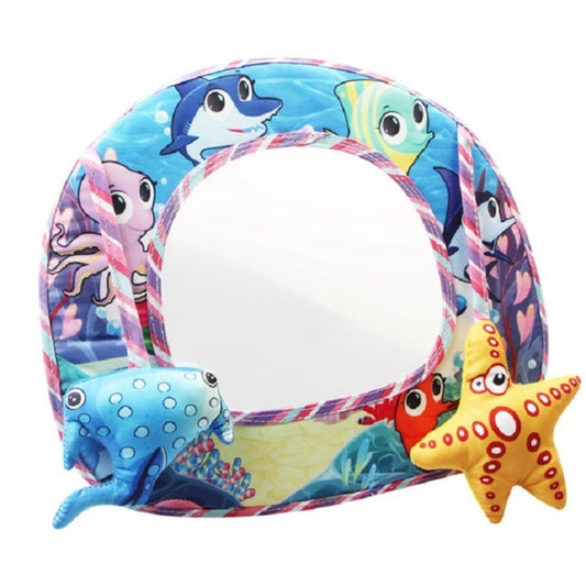 Cartoon Adjustable Safety Seat Car Back Interior Mirror Headrest Rear Facing Mirrors Monitor(Marine animal) - Safety Equipment by buy2fix | Online Shopping UK | buy2fix