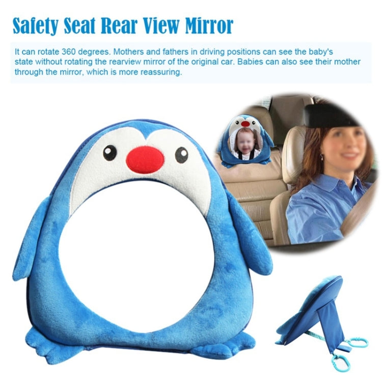 Cartoon Adjustable Safety Seat Car Back Interior Mirror Headrest Rear Facing Mirrors Monitor(Panda) - Safety Equipment by buy2fix | Online Shopping UK | buy2fix