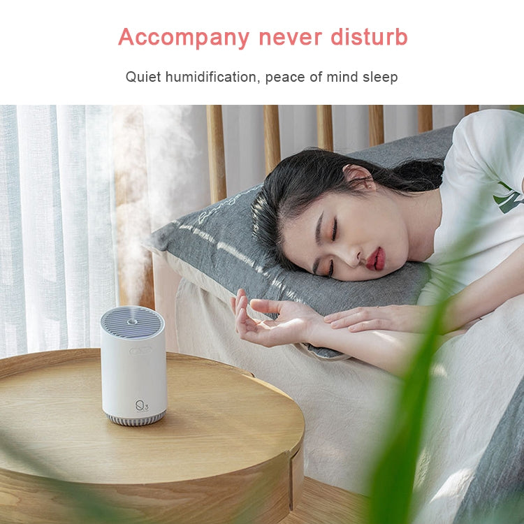 Wireless Q3  Humidifier Mini USB Charging Portable Air Purifier(Gray) - Air Purifiers & Accessories by buy2fix | Online Shopping UK | buy2fix