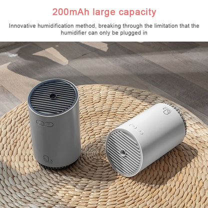 Wireless Q3  Humidifier Mini USB Charging Portable Air Purifier(Gray) - Air Purifiers & Accessories by buy2fix | Online Shopping UK | buy2fix