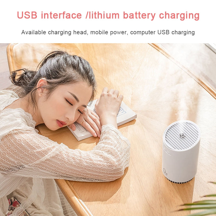 Wireless Q3  Humidifier Mini USB Charging Portable Air Purifier(Gray) - Air Purifiers & Accessories by buy2fix | Online Shopping UK | buy2fix