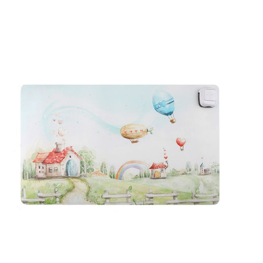 220V Electric Hot Plate Writing Desk Warm Table Mat Blanket Office Mouse Heating Warm Computer Hand Warmer Desktop Heating Plate, Color:Beautiful Homes, CN Plug by buy2fix